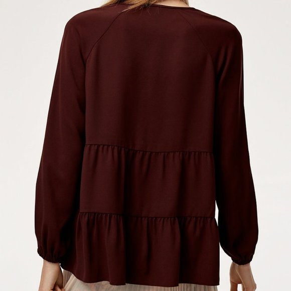 Aritzia Wilfred Odette Blouse Size XS - Picture 4 of 6